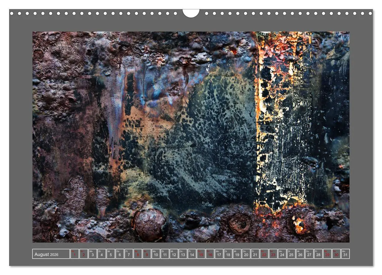 Bild: 9783457914236 | Rost - Ästhetik der Vergänglichkeit (Wandkalender 2026 DIN A3...