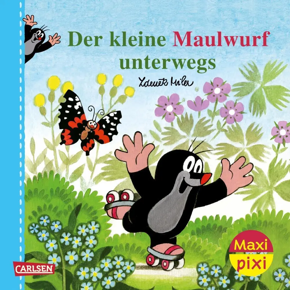 Cover: 9783551034236 | Maxi Pixi 504: Der kleine Maulwurf unterwegs | Zdenek Miler (u. a.)