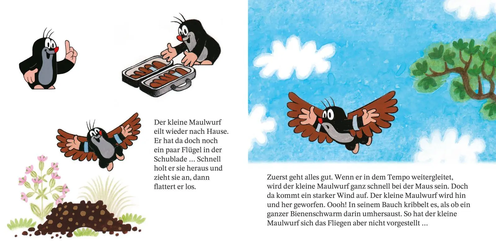 Bild: 9783551034236 | Maxi Pixi 504: Der kleine Maulwurf unterwegs | Zdenek Miler (u. a.)