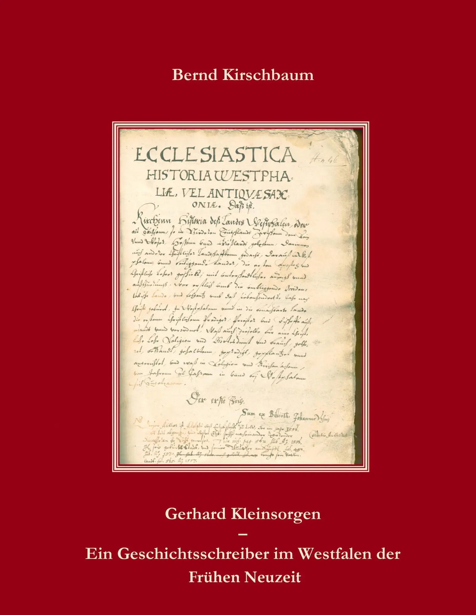 Cover: 9783833424236 | Gerhard Kleinsorgen (1530 - 1591) | Bernd Kirschbaum | Buch | 390 S.