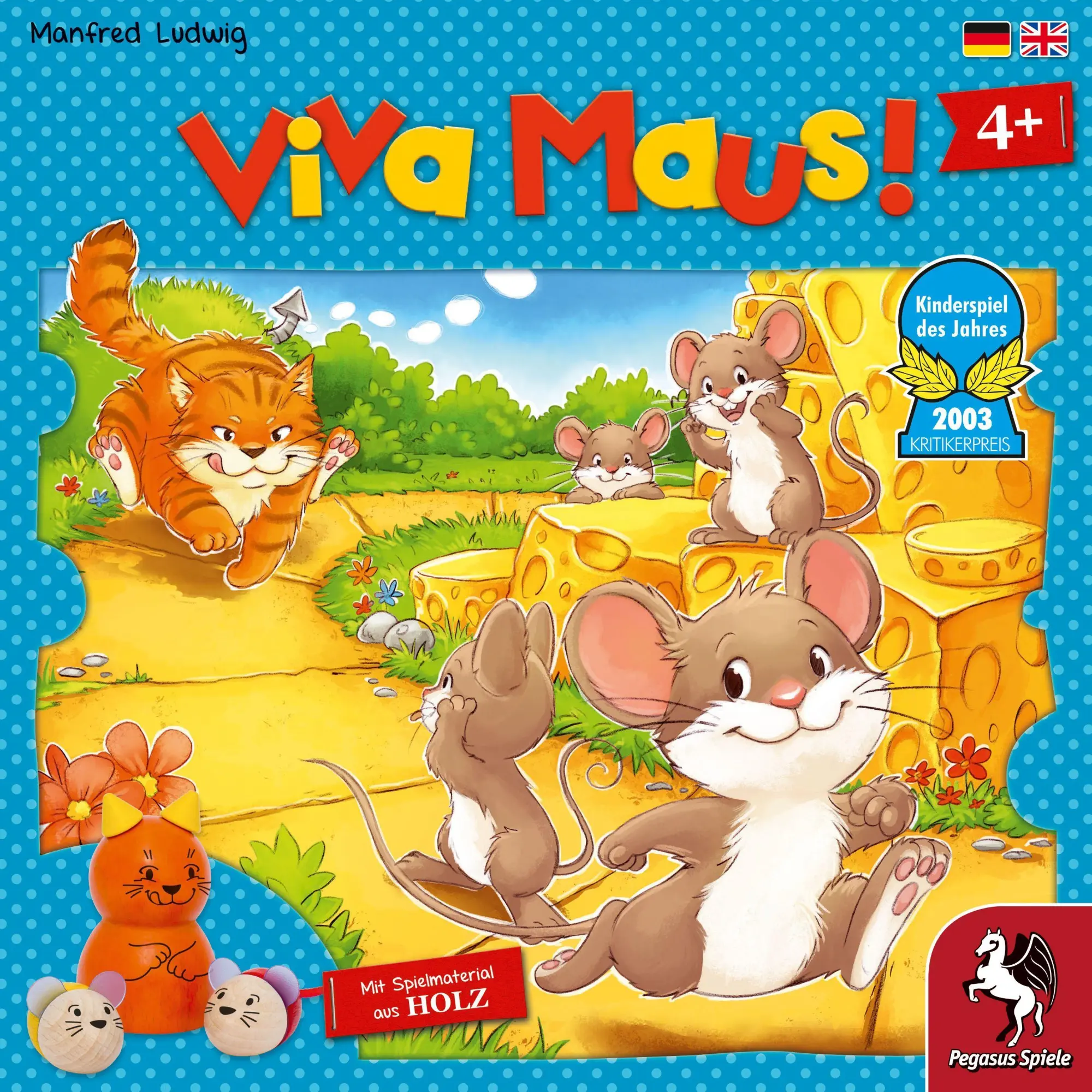 Cover: 4250231724336 | Viva Maus | Manfred Ludwig | Spiel | Brettspiel | 66004G | Deutsch