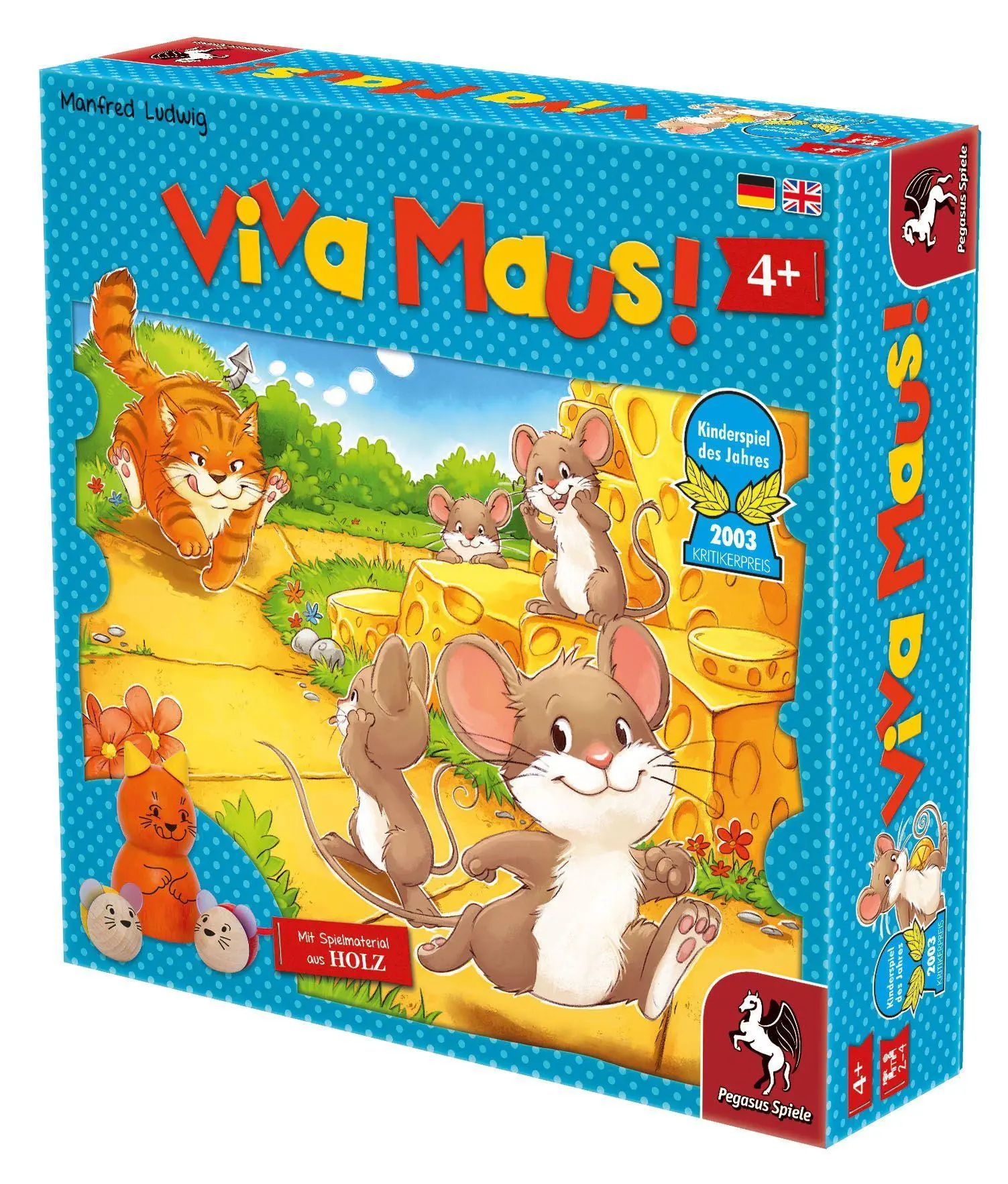 Bild: 4250231724336 | Viva Maus | Manfred Ludwig | Spiel | Brettspiel | 66004G | Deutsch