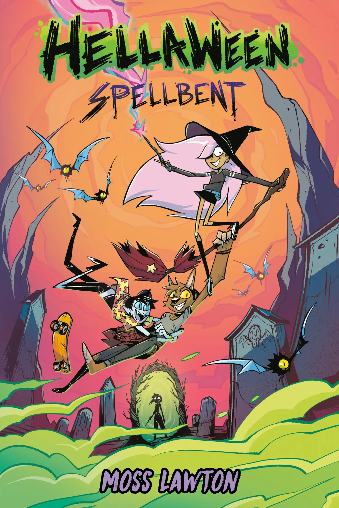 Cover: 9780593524336 | Hellaween: Spellbent: A Graphic Novel | Moss Lawton | Taschenbuch