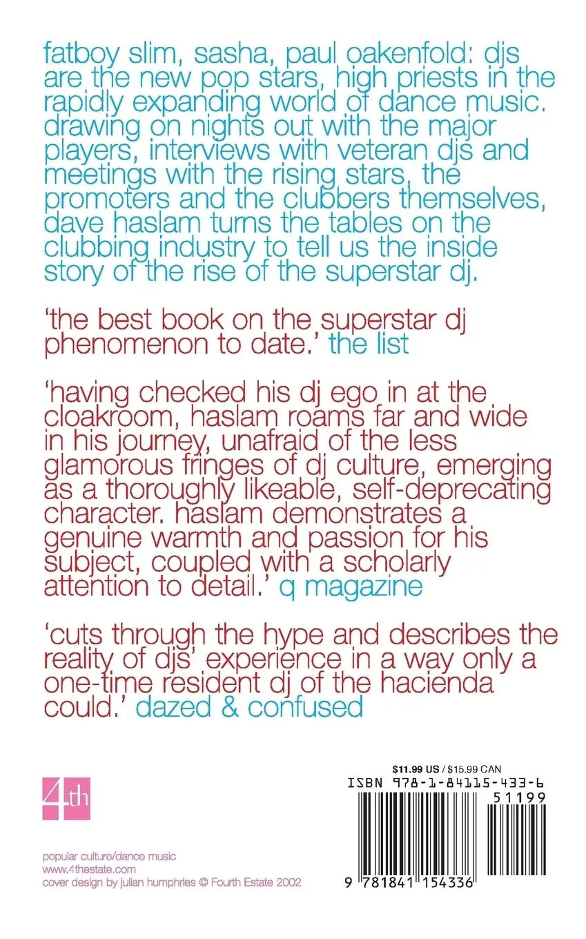 Rückseite: 9781841154336 | Adventures on the Wheels of Steel | The Rise of the Superstar DJs