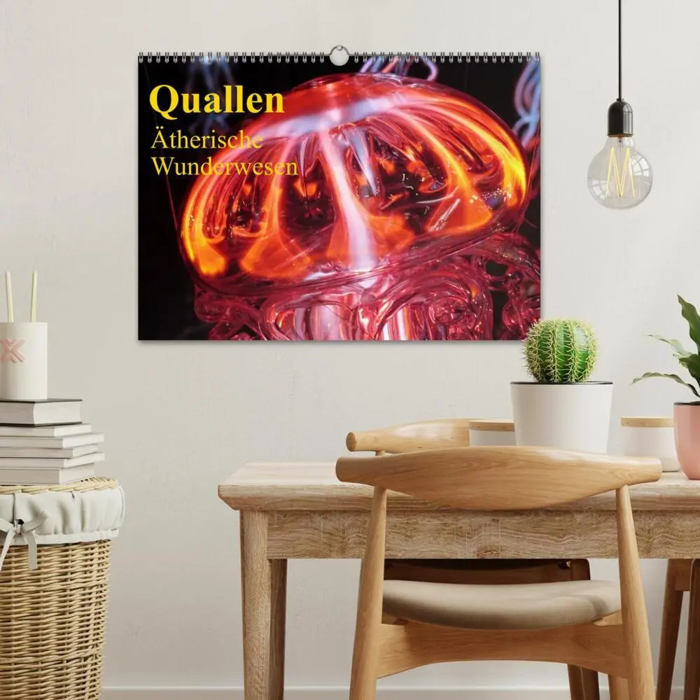 Bild: 9783435744336 | Quallen - Ätherische Wunderwesen (Wandkalender 2025 DIN A3 quer),...