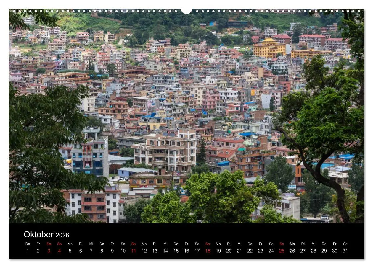 Bild: 9783516094336 | Faszination Nepal (Wandkalender 2026 DIN A2 quer), CALVENDO...