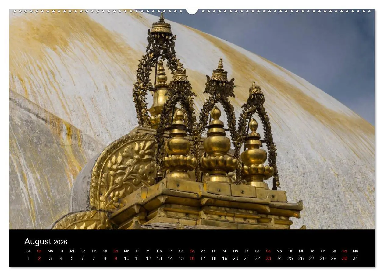 Bild: 9783516094336 | Faszination Nepal (Wandkalender 2026 DIN A2 quer), CALVENDO...