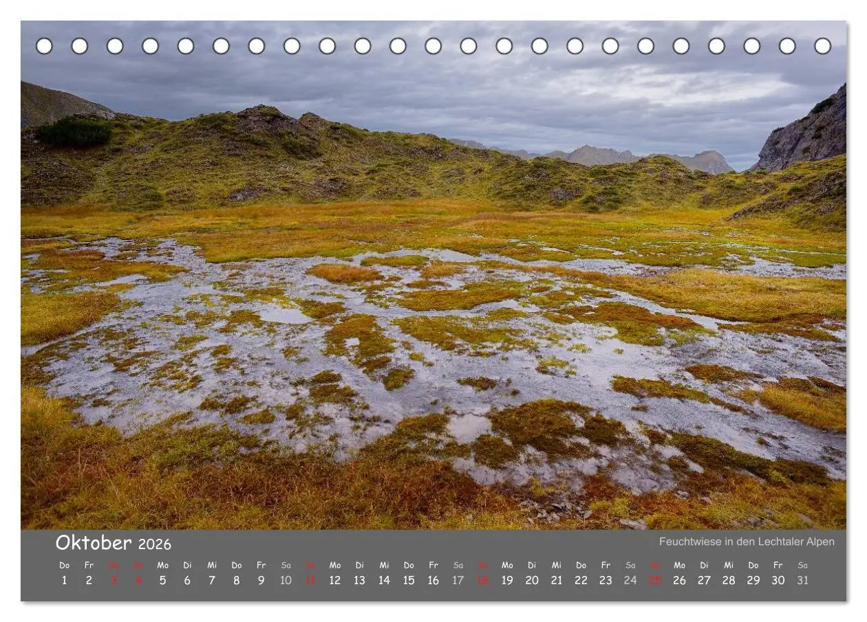 Bild: 9783516234336 | Traumhafte Bergwelt Kalender (Tischkalender 2026 DIN A5 quer),...