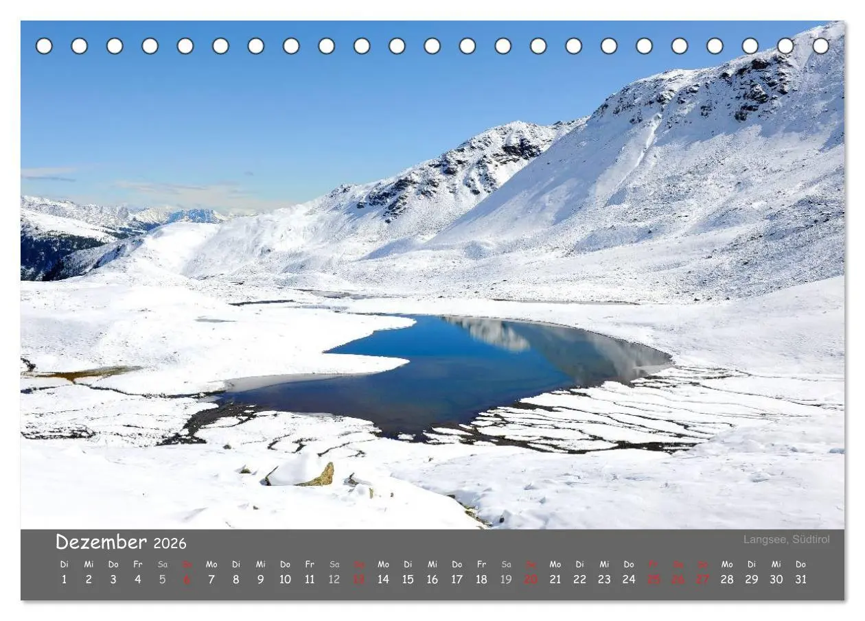 Bild: 9783516234336 | Traumhafte Bergwelt Kalender (Tischkalender 2026 DIN A5 quer),...