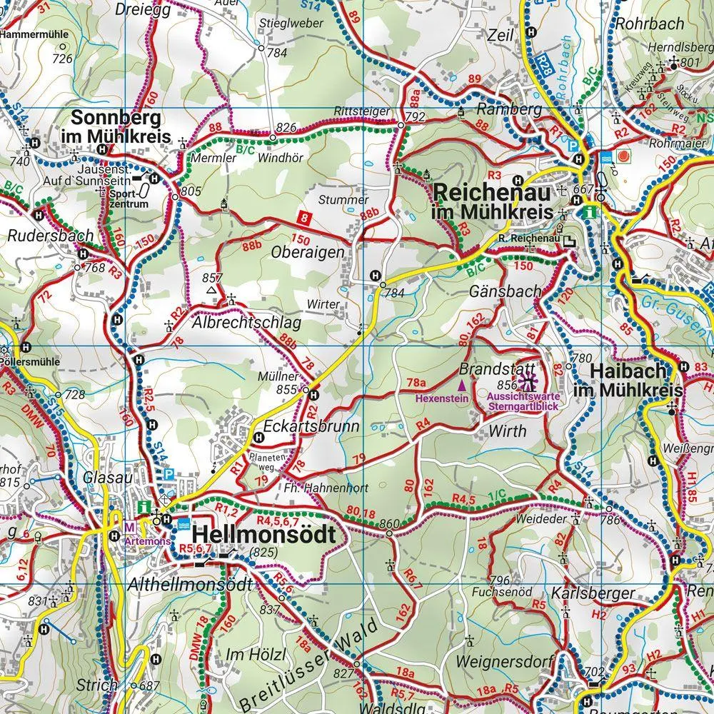 Bild: 9783707924336 | freytag &amp; berndt Wanderkarte WK 053 Mühlviertel, Freistadt - Bad...