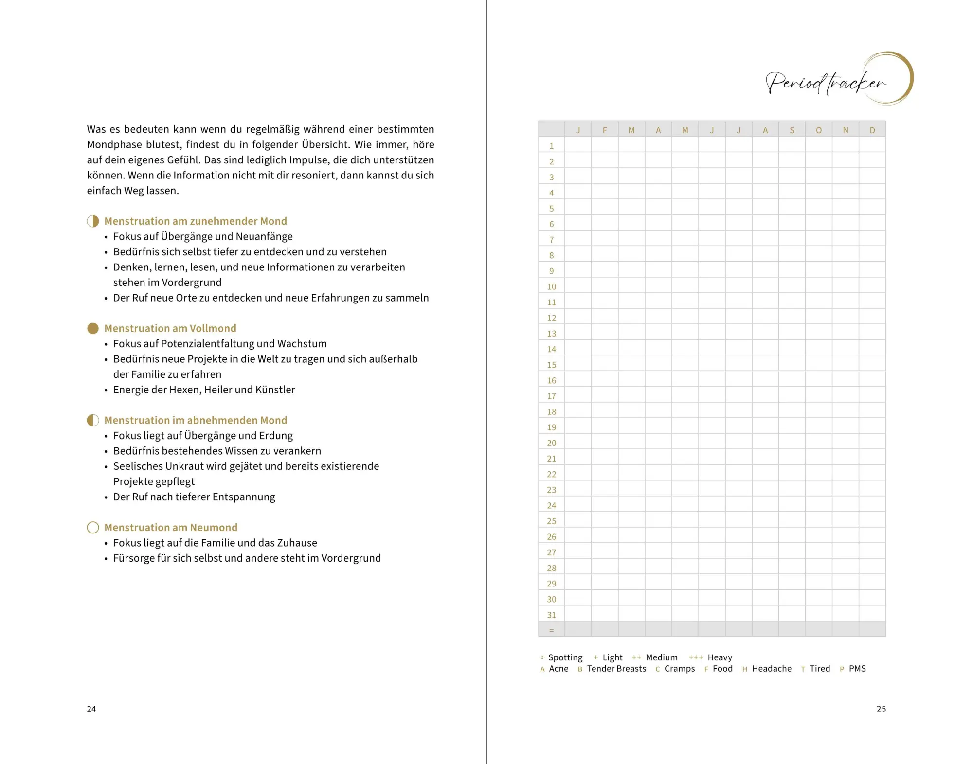 Bild: 9783833894336 | Bloom with the Moon 2025 | Dein Journaling Mondkalender | Poppe | Buch