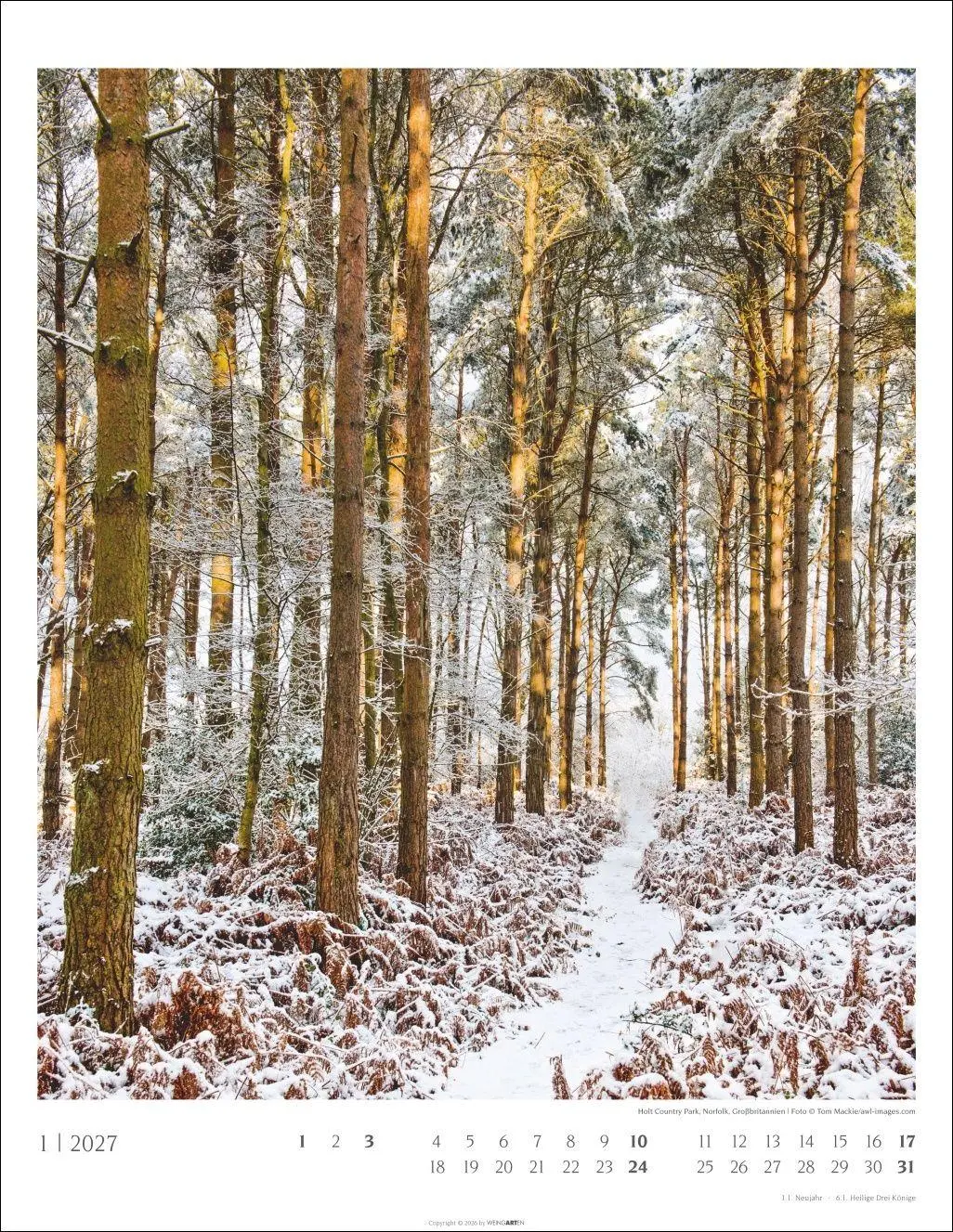 Bild: 9783839904336 | Wohin der Weg uns führt Kalender 2027 | Kalender | 14 S. | Deutsch