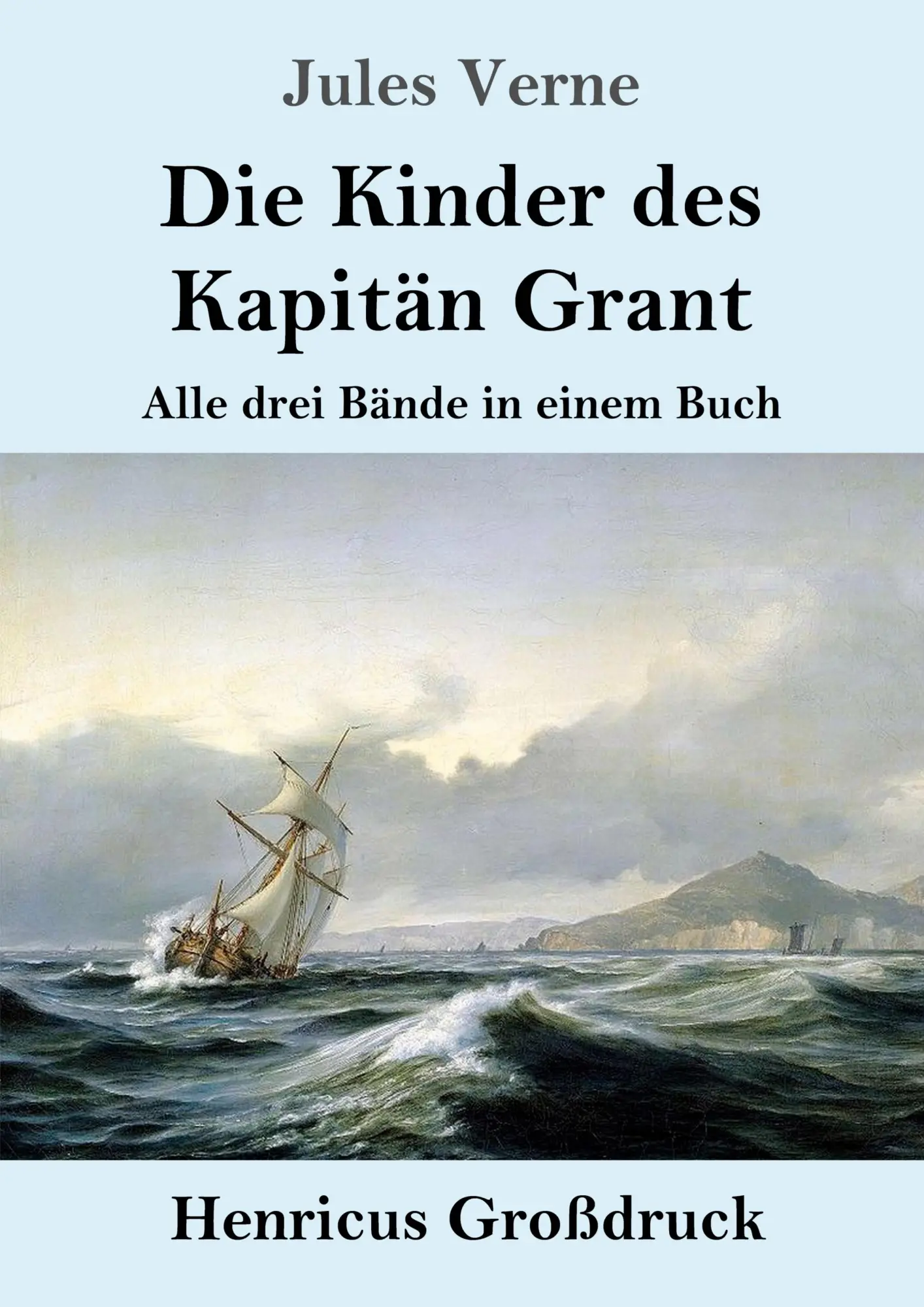 Cover: 9783847824336 | Die Kinder des Kapitän Grant (Großdruck) | Jules Verne | Taschenbuch