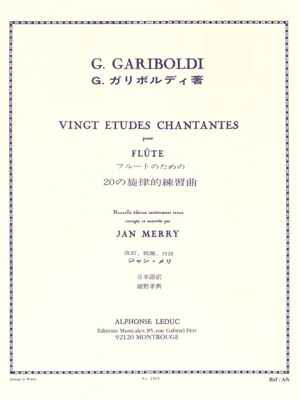Cover: 9790046034336 | 20 Etudes Chantantes Opus 88 | Giuseppe Gariboldi | Buch