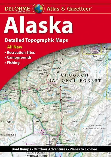 Cover: 9781946494436 | Delorme Atlas &amp; Gazetteer Alaska | Delorme | Taschenbuch | Englisch