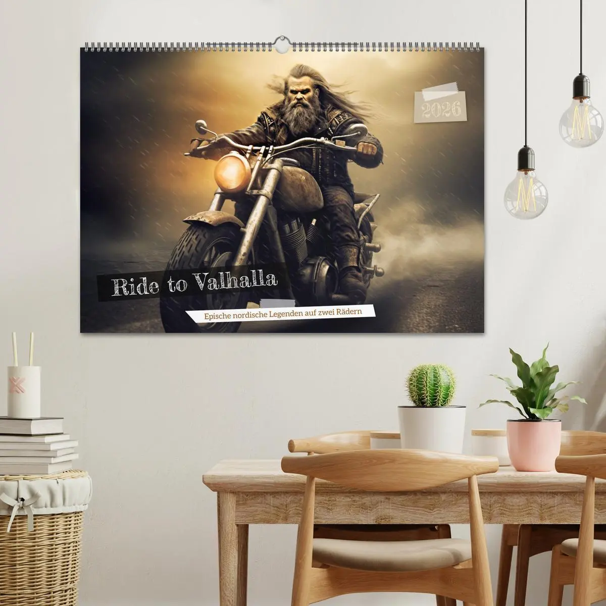 Bild: 9783457514436 | Ride to Valhalla (Wandkalender 2026 DIN A2 quer), CALVENDO...