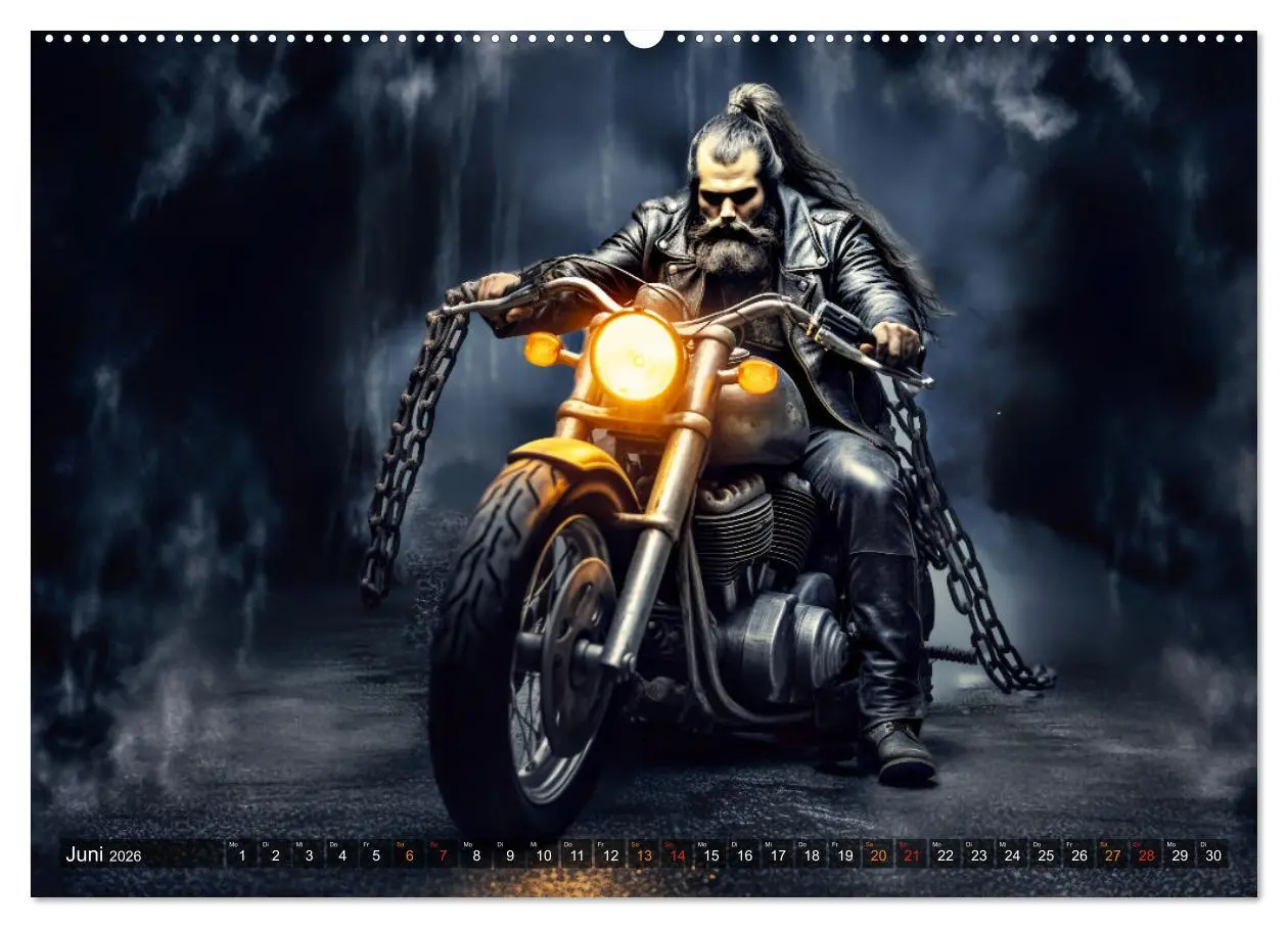 Bild: 9783457514436 | Ride to Valhalla (Wandkalender 2026 DIN A2 quer), CALVENDO...