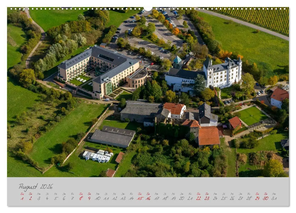 Bild: 9783457754436 | Saarland Weltkulturerbe und Wein (Wandkalender 2026 DIN A2 quer),...