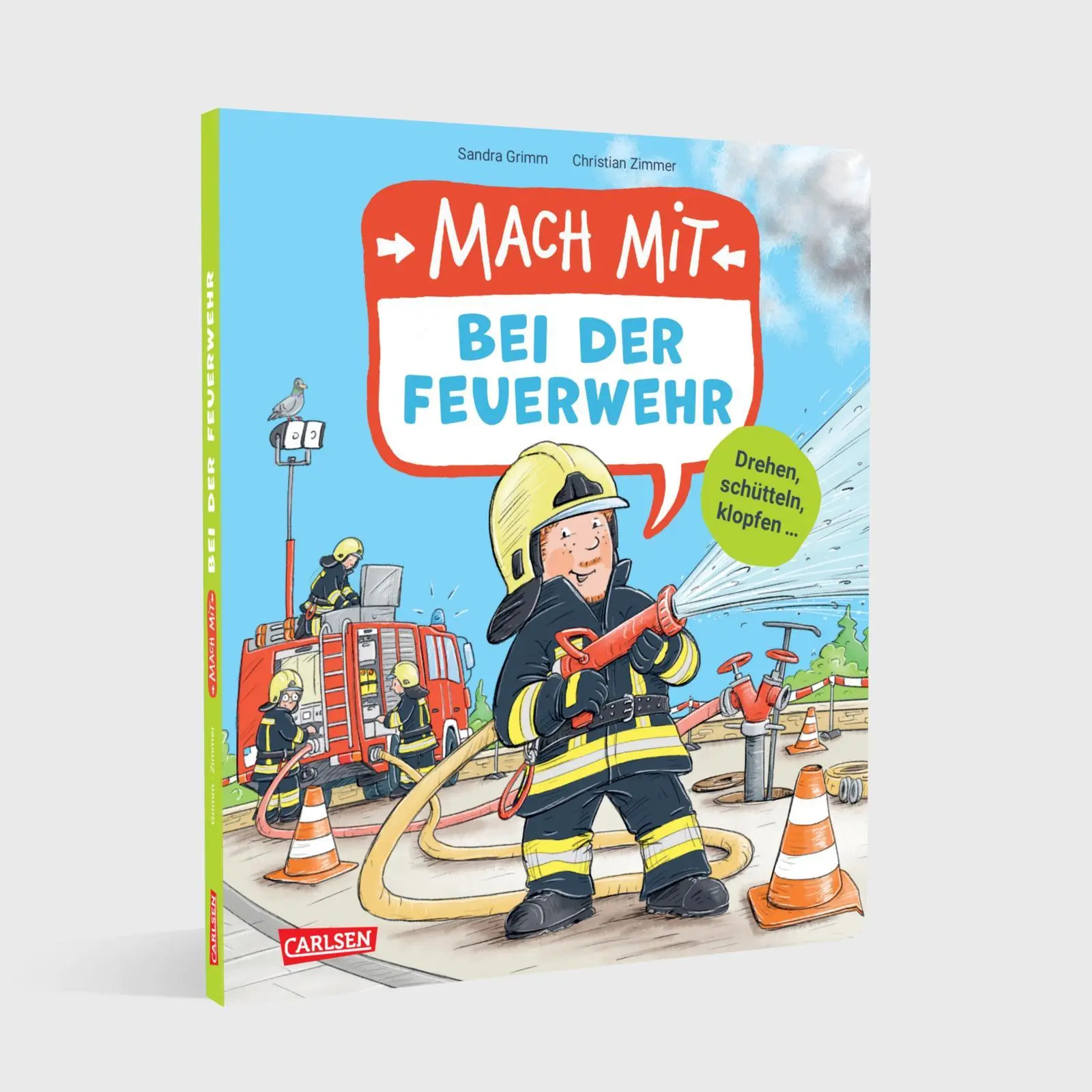 Bild: 9783551254436 | Mach mit - Bei der Feuerwehr | Sandra Grimm | Buch | 24 S. | Deutsch