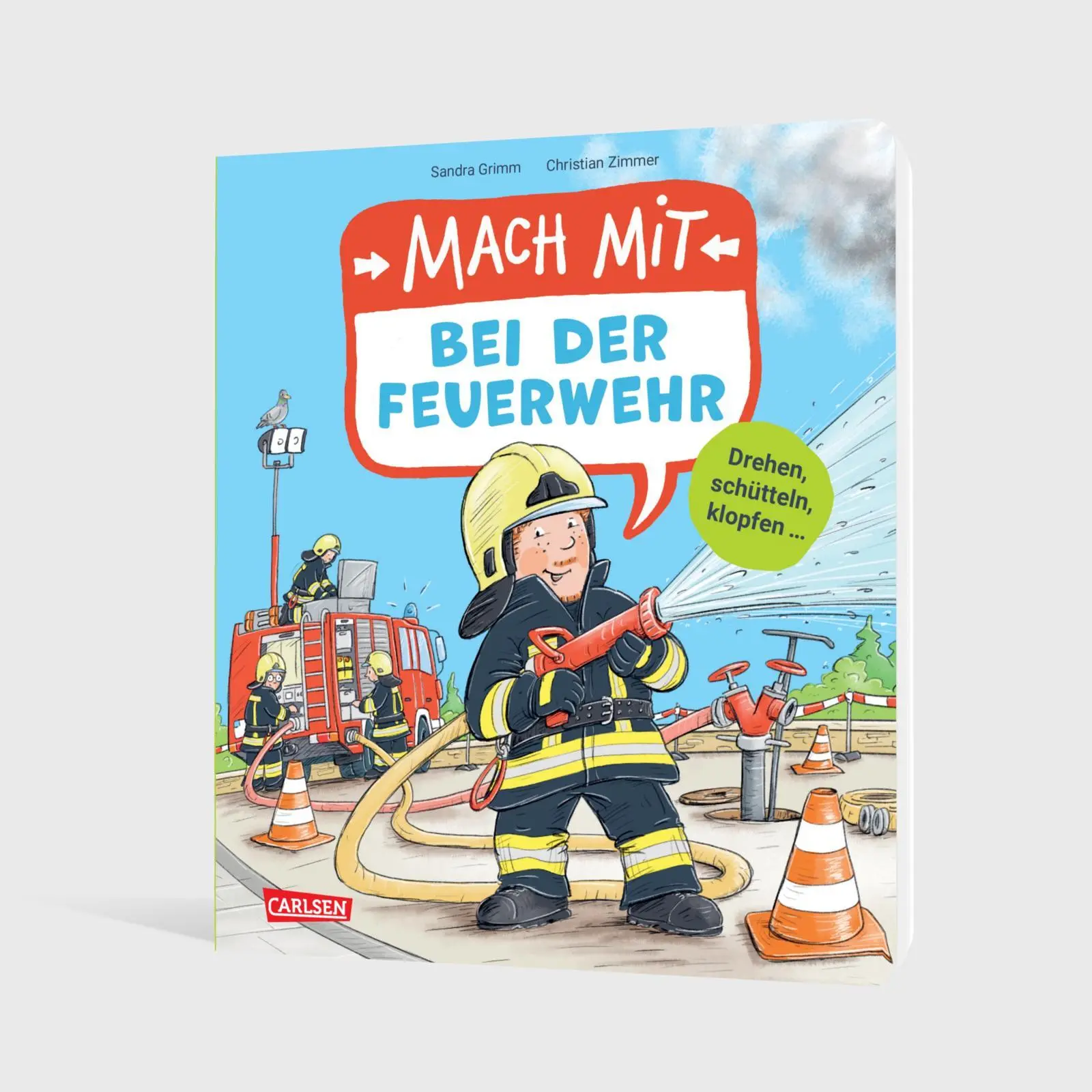 Bild: 9783551254436 | Mach mit - Bei der Feuerwehr | Sandra Grimm | Buch | 24 S. | Deutsch