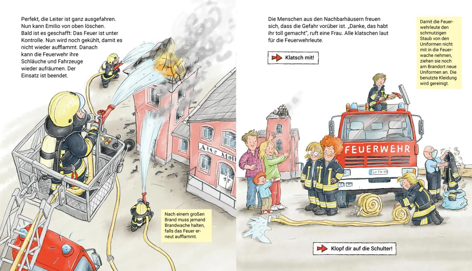 Bild: 9783551254436 | Mach mit - Bei der Feuerwehr | Sandra Grimm | Buch | 24 S. | Deutsch