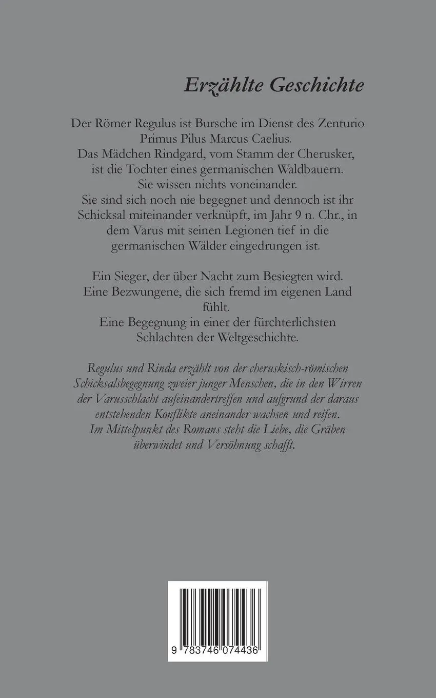 Rückseite: 9783746074436 | Regulus und Rinda | Teil 1: Begegnungen | Andreas Hippert | Buch
