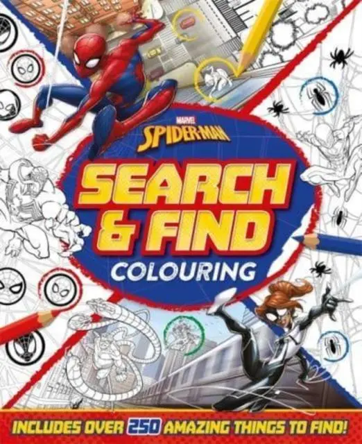 Cover: 9781803684536 | Marvel Spider-Man: Search &amp; Find Colouring | Ltd | Taschenbuch | 2022