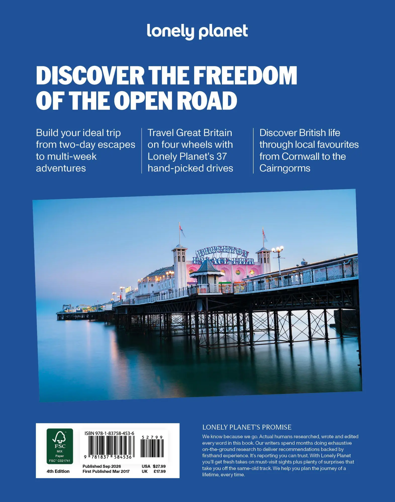 Bild: 9781837584536 | Lonely Planet Best Road Trips Great Britain | Anna Kaminski (u. a.)