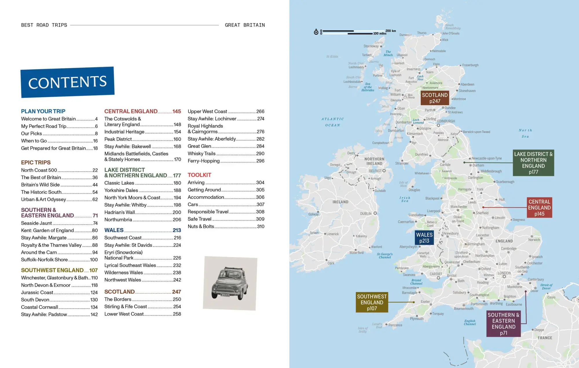 Bild: 9781837584536 | Lonely Planet Best Road Trips Great Britain | Anna Kaminski (u. a.)