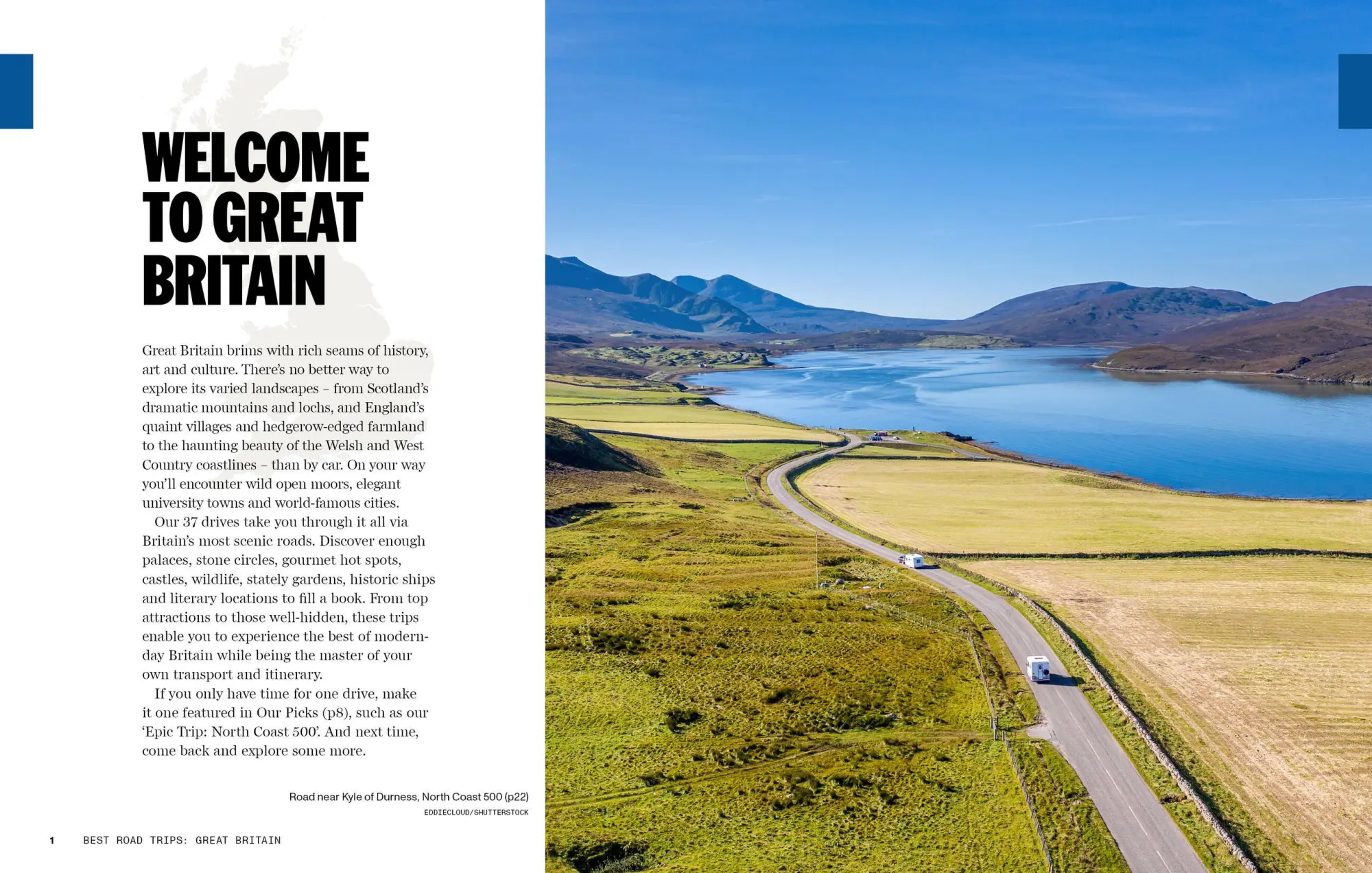 Bild: 9781837584536 | Lonely Planet Best Road Trips Great Britain | Anna Kaminski (u. a.)