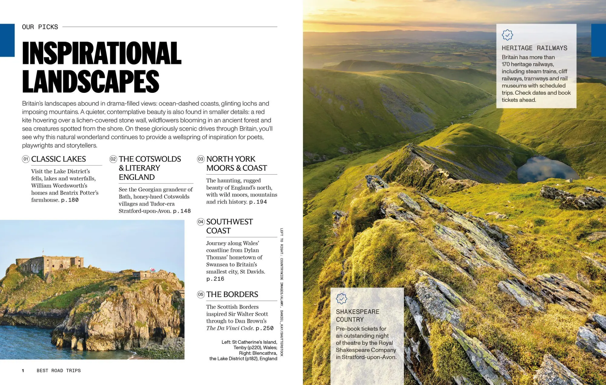 Bild: 9781837584536 | Lonely Planet Best Road Trips Great Britain | Anna Kaminski (u. a.)