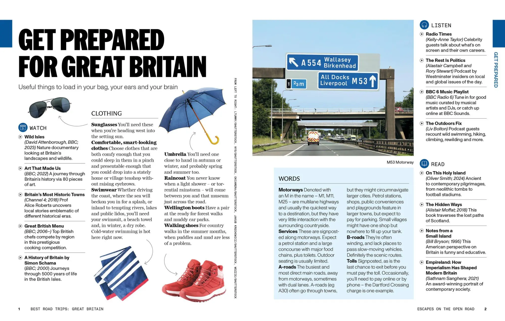 Bild: 9781837584536 | Lonely Planet Best Road Trips Great Britain | Anna Kaminski (u. a.)