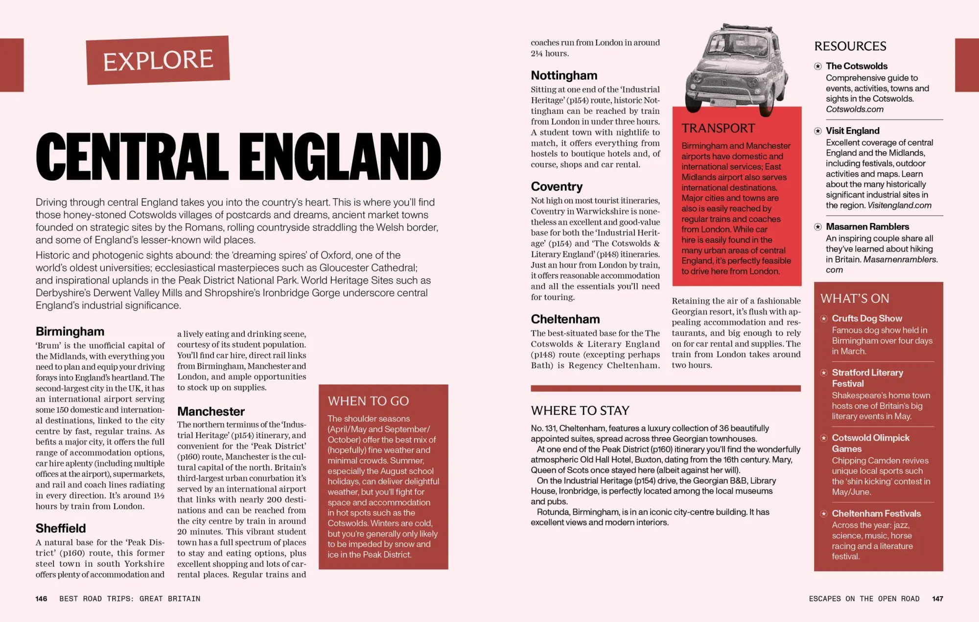 Bild: 9781837584536 | Lonely Planet Best Road Trips Great Britain | Anna Kaminski (u. a.)