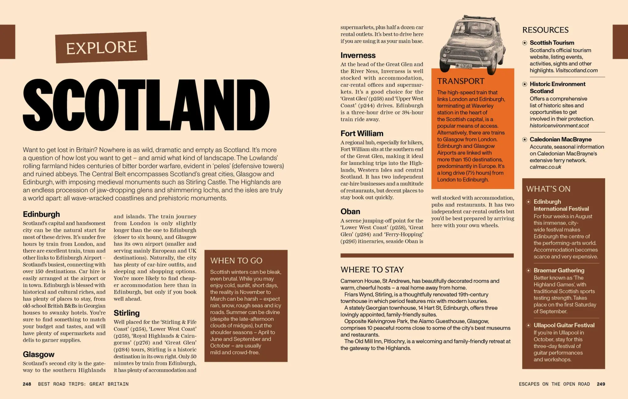 Bild: 9781837584536 | Lonely Planet Best Road Trips Great Britain | Anna Kaminski (u. a.)