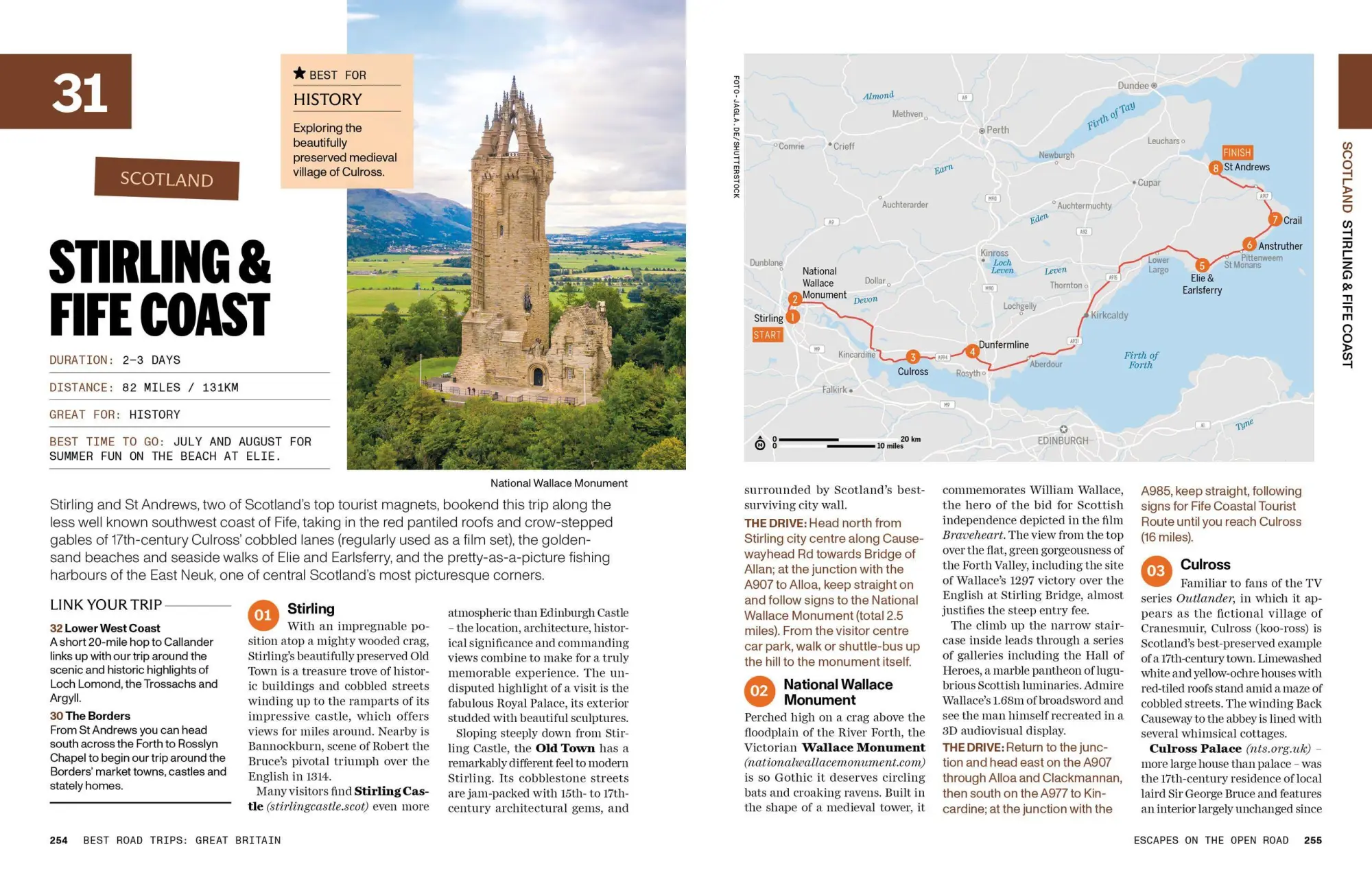 Bild: 9781837584536 | Lonely Planet Best Road Trips Great Britain | Anna Kaminski (u. a.)