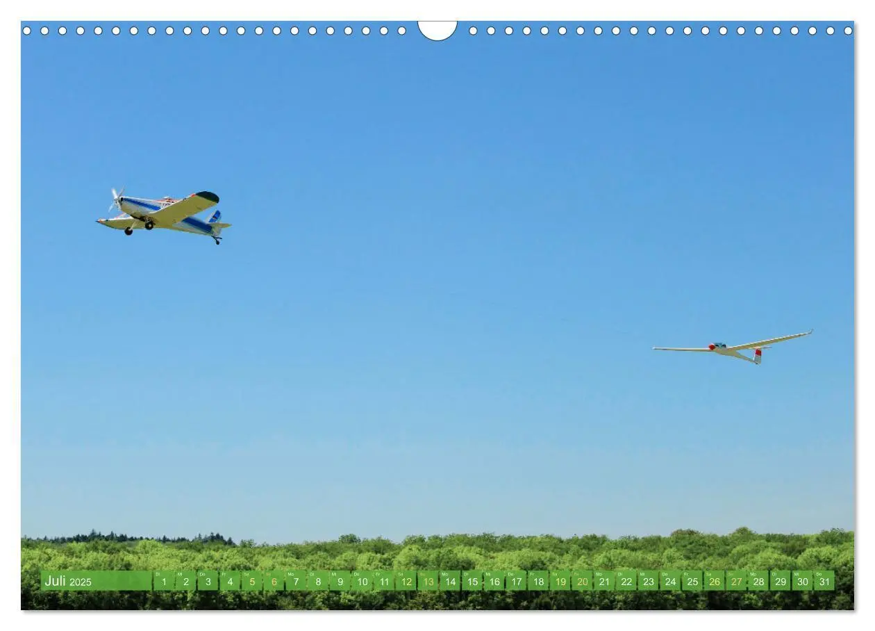 Bild: 9783383874536 | Meister in der Schwebe: Segelflugzeuge (Wandkalender 2025 DIN A3...
