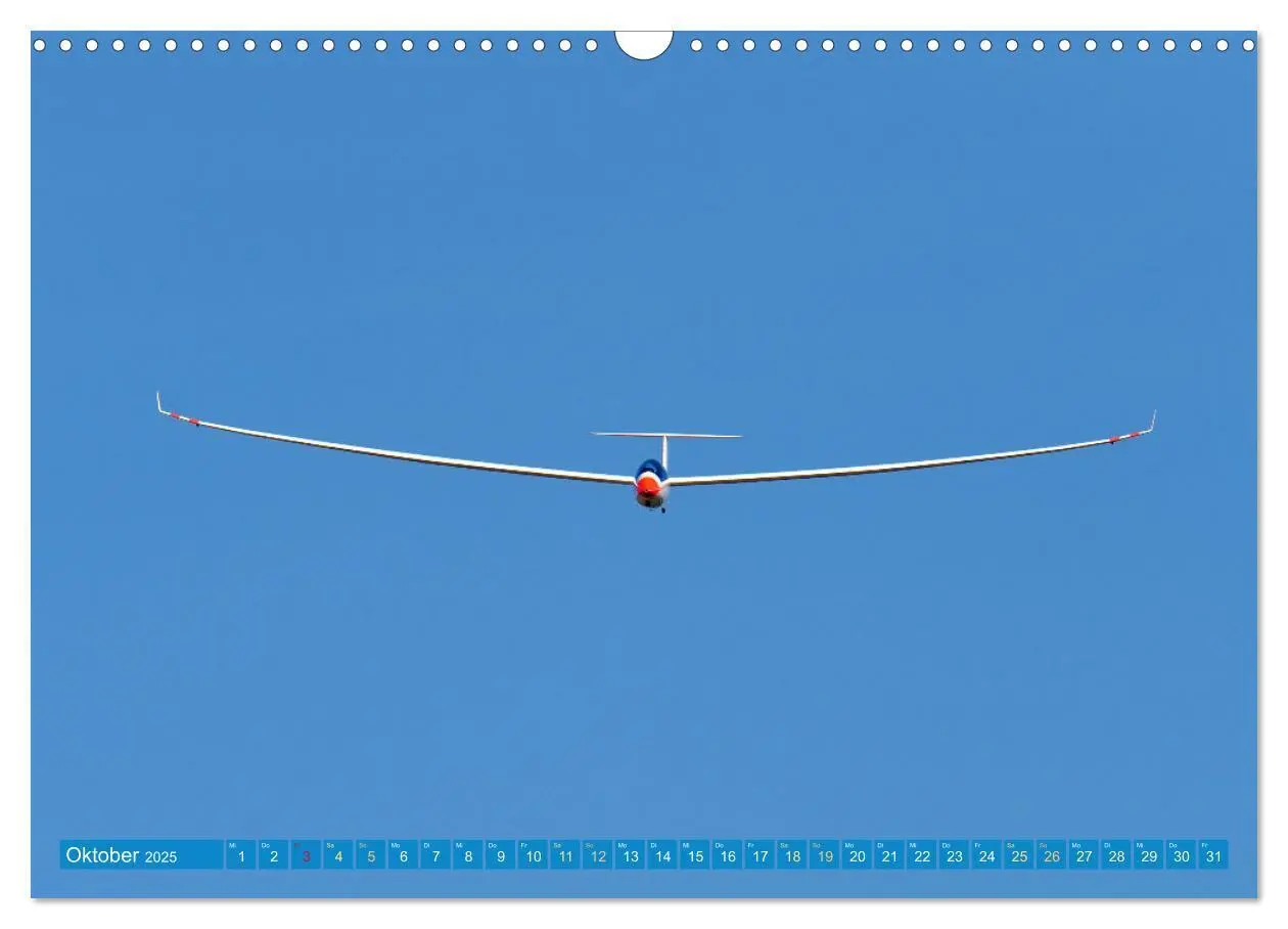 Bild: 9783383874536 | Meister in der Schwebe: Segelflugzeuge (Wandkalender 2025 DIN A3...