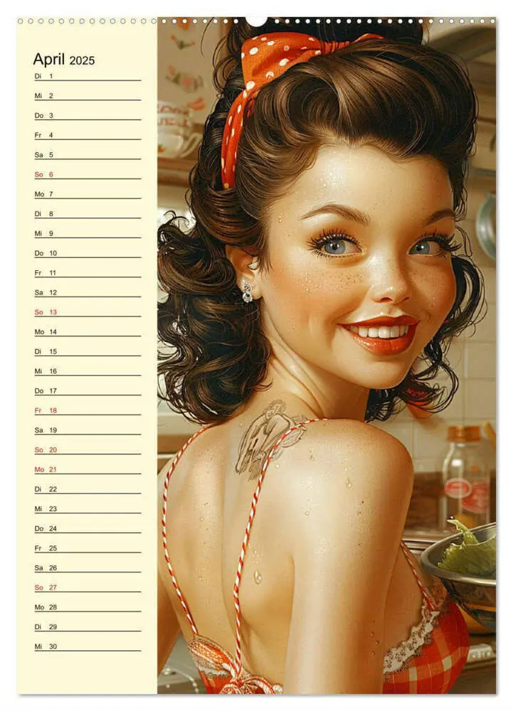 Bild: 9783457124536 | Schatz, ich hab gekocht! Sexy-lustige Pin-up-Girls in der Küche...