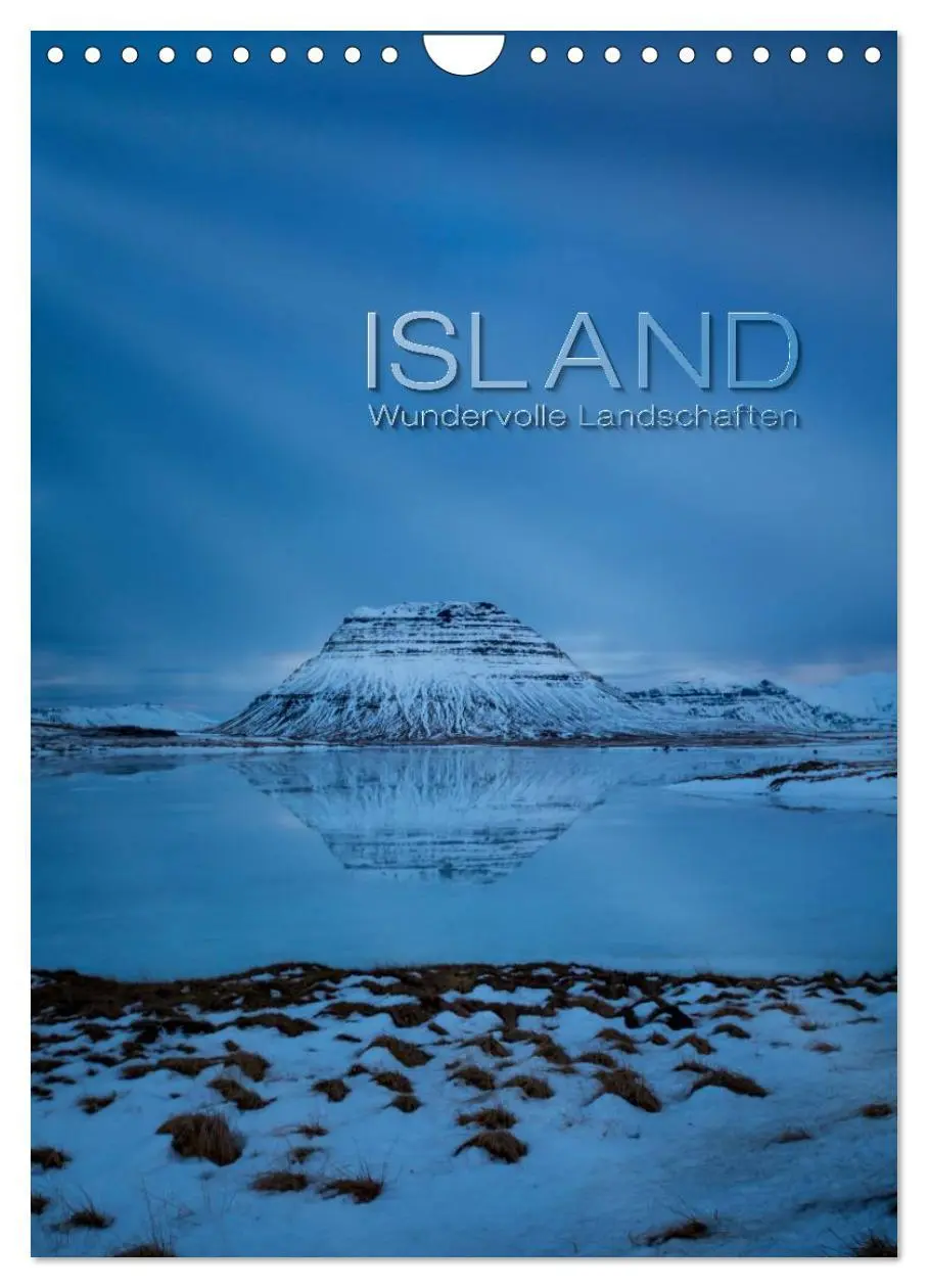 Cover: 9783516454536 | Island - Wundervolle Landschaften (Wandkalender 2026 DIN A4 hoch),...