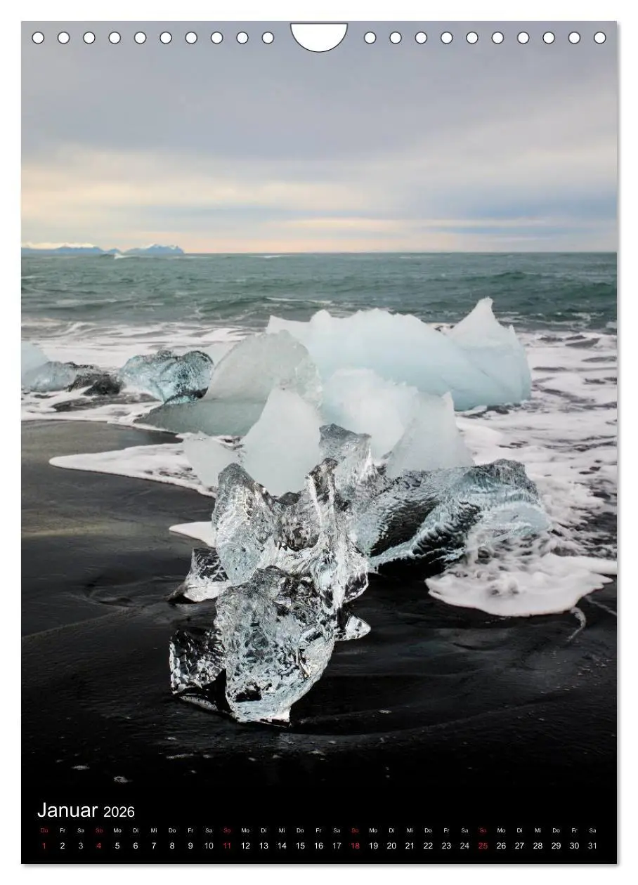 Bild: 9783516454536 | Island - Wundervolle Landschaften (Wandkalender 2026 DIN A4 hoch),...