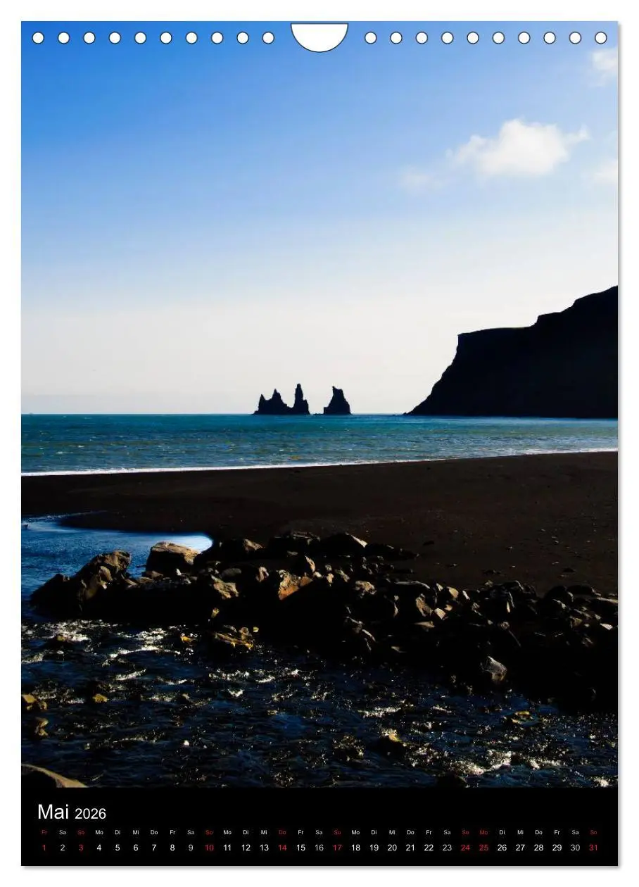 Bild: 9783516454536 | Island - Wundervolle Landschaften (Wandkalender 2026 DIN A4 hoch),...