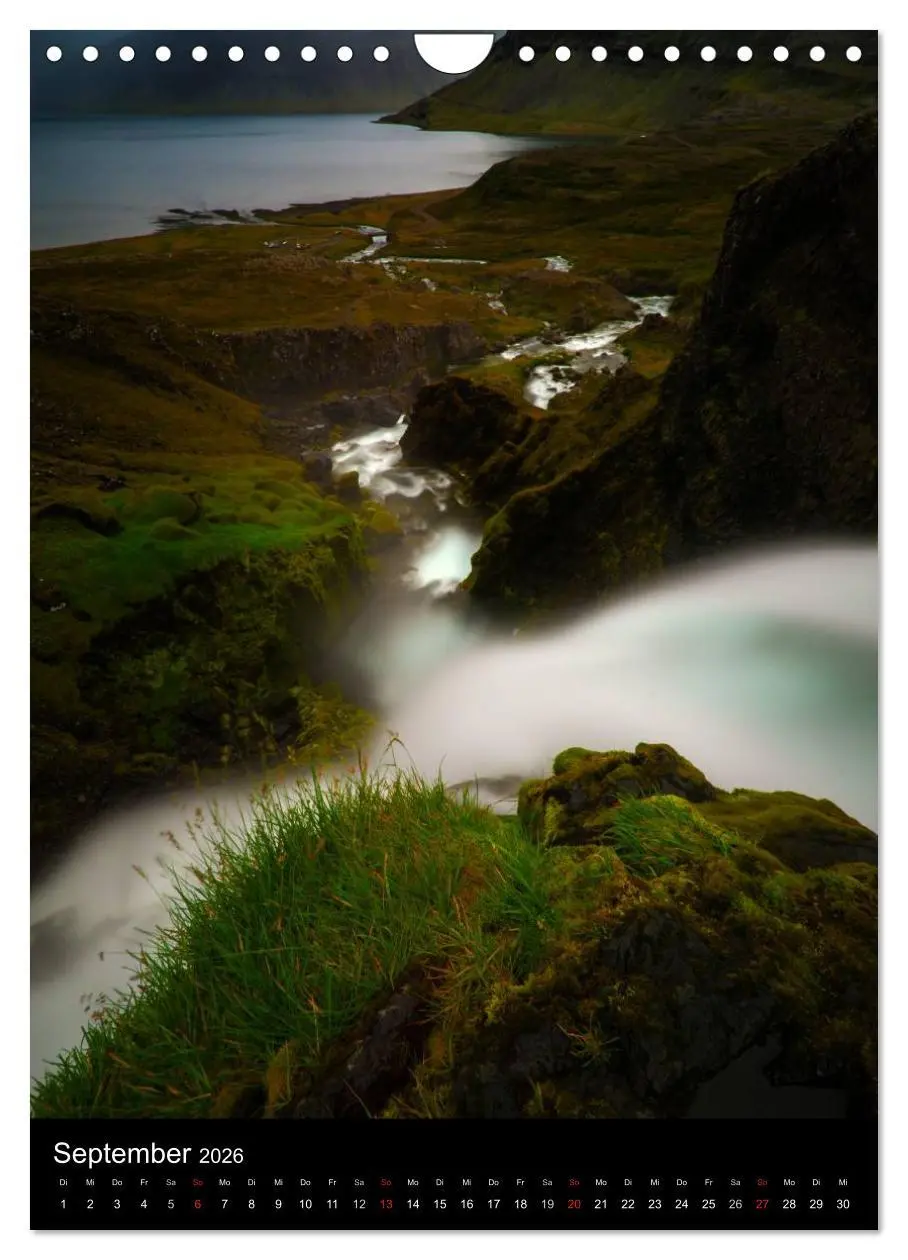Bild: 9783516454536 | Island - Wundervolle Landschaften (Wandkalender 2026 DIN A4 hoch),...