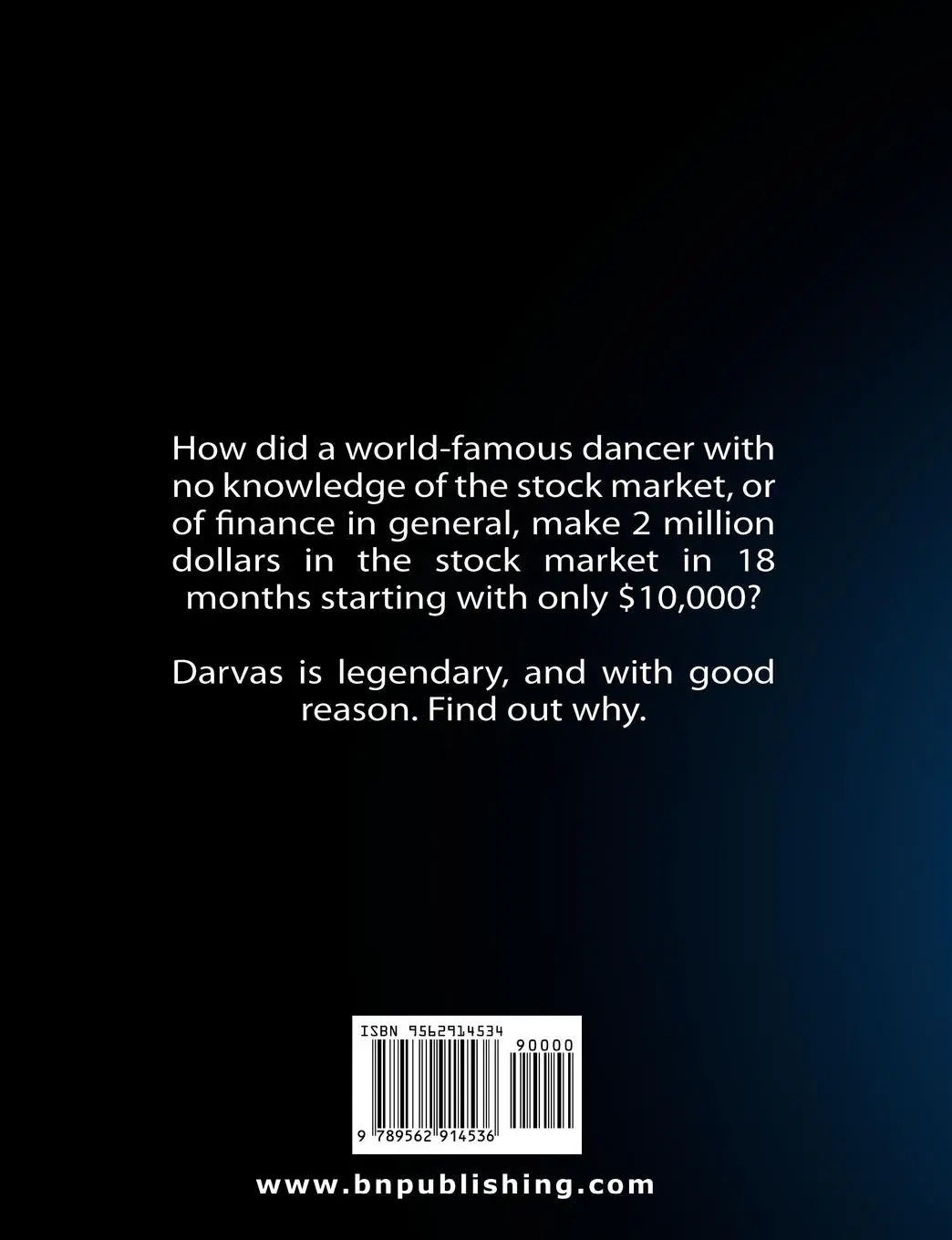 Rückseite: 9789562914536 | How I Made $2,000,000 In The Stock Market | Nicolas Darvas | Buch