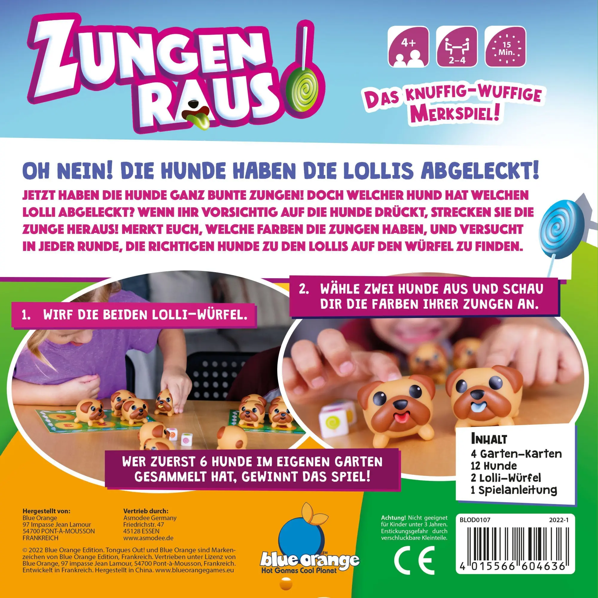 Bild: 4015566604636 | Zungen raus! | Thierry Denoual | Spiel | BLOD0107 | Deutsch | 2023