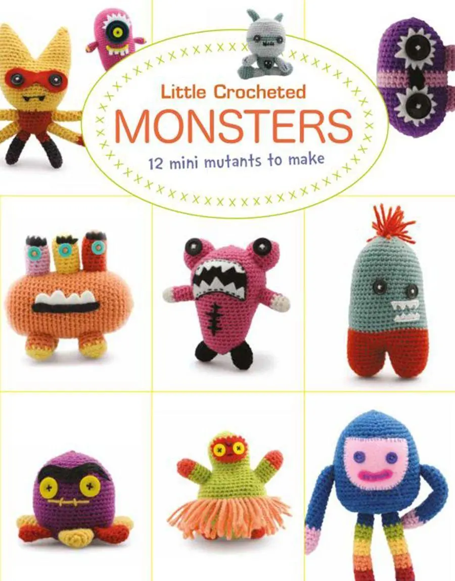 Cover: 9781784944636 | Little Crocheted Monsters | 12 Mini Mutants to Make | Bui (u. a.)