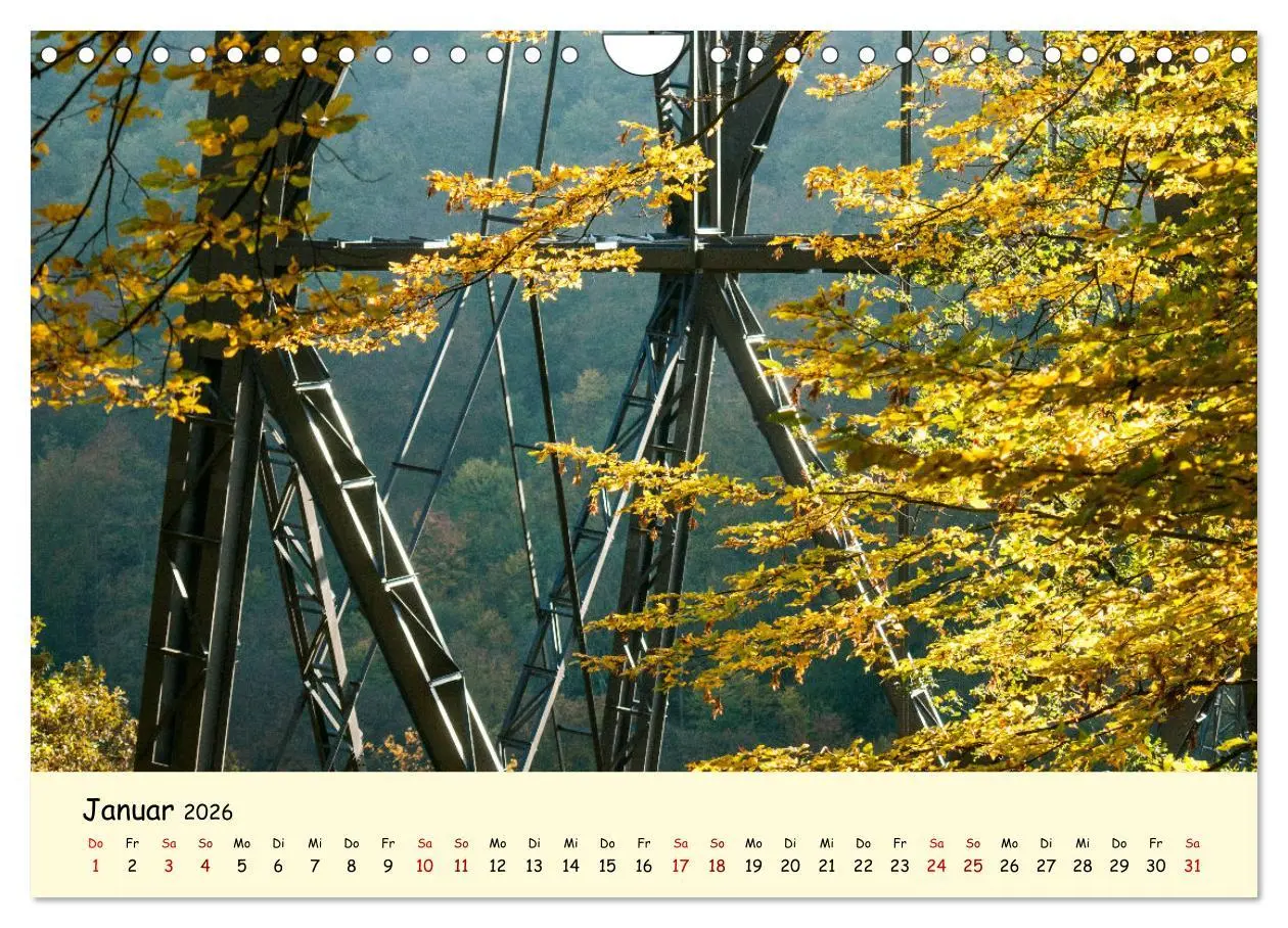 Bild: 9783457354636 | Müngstener Brücke - Landschaft rund um Solingen (Wandkalender 2026...