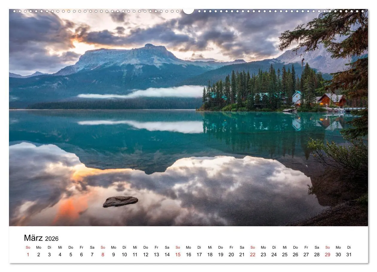Bild: 9783457734636 | Fernweh Kanada - Naturerlebnis Rocky Mountains (Wandkalender 2026...