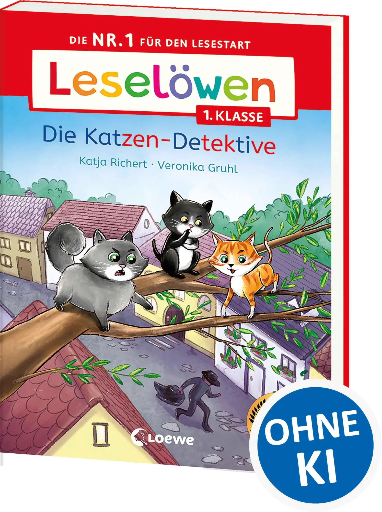 Cover: 9783743224636 | Leselöwen 1. Klasse - Die Katzen-Detektive | Katja Richert | Buch