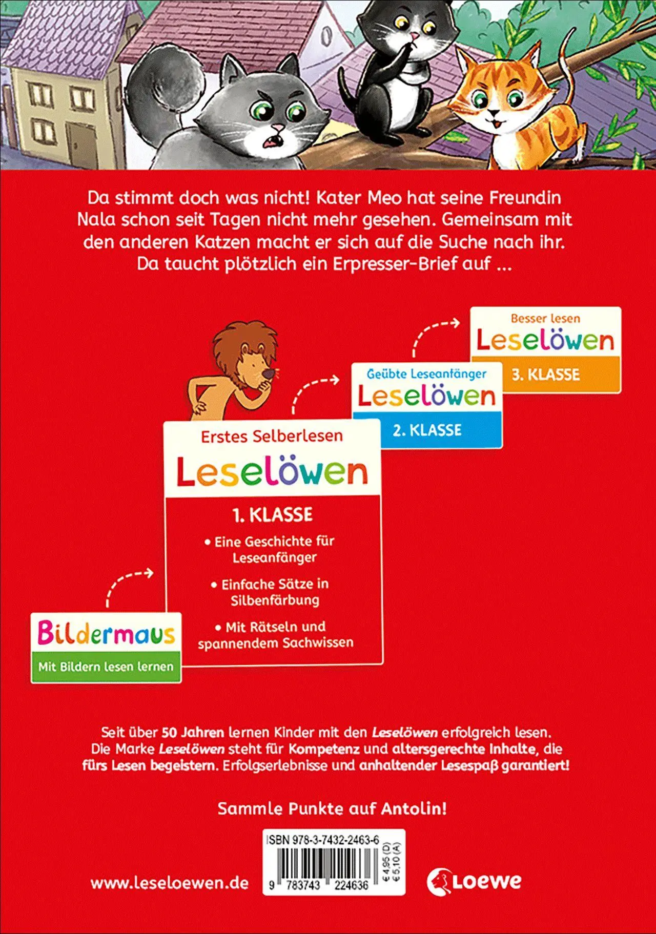 Bild: 9783743224636 | Leselöwen 1. Klasse - Die Katzen-Detektive | Katja Richert | Buch