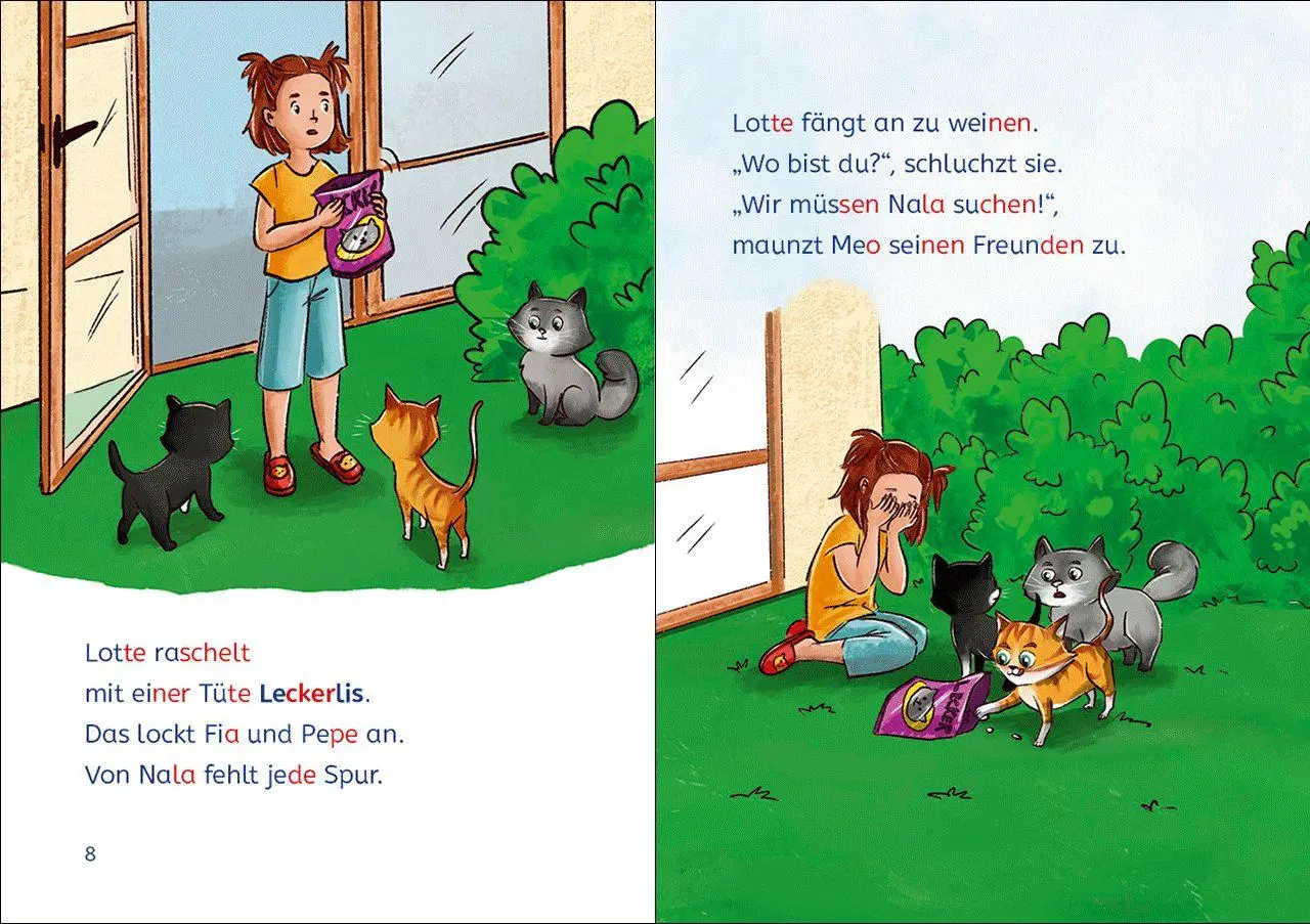 Bild: 9783743224636 | Leselöwen 1. Klasse - Die Katzen-Detektive | Katja Richert | Buch